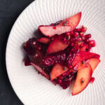 Pomegranate and Red Dragon Fruit Salad