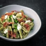 Peas and Pasta Salad with Prosciutto