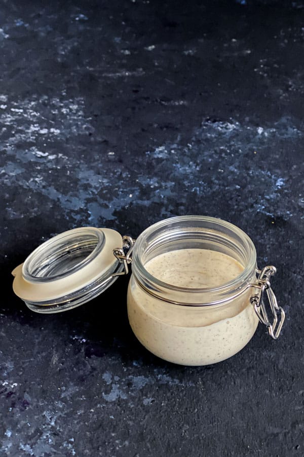 Spiced Yoghurt Dressing with Honey