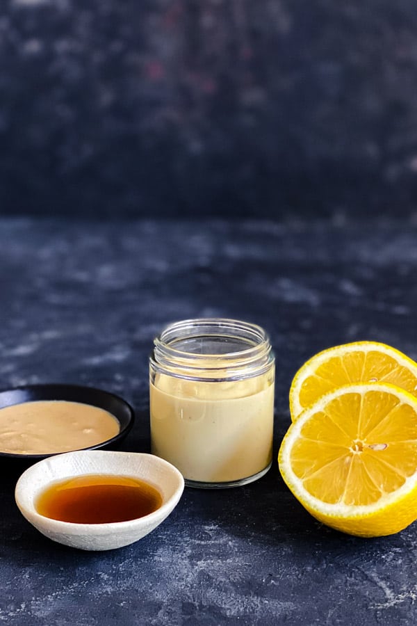 Tahini Maple Syrup Dressing