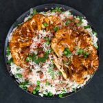 Curried Vegan Cauliflower Steak Salad