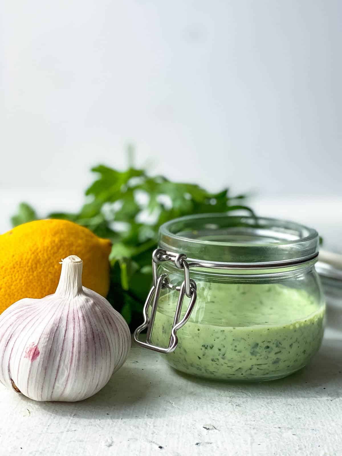 Healthy Green Goddess Dressing