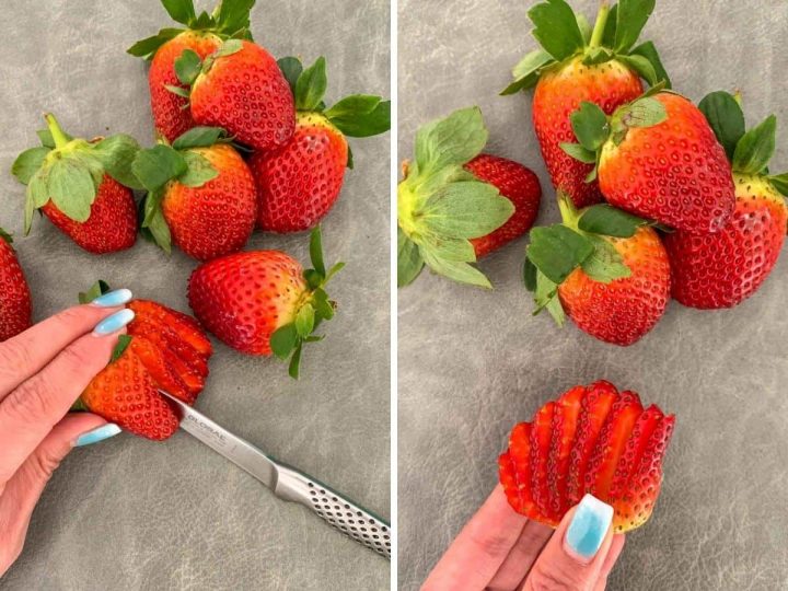 How To Cut Strawberries For A Fruit Platter