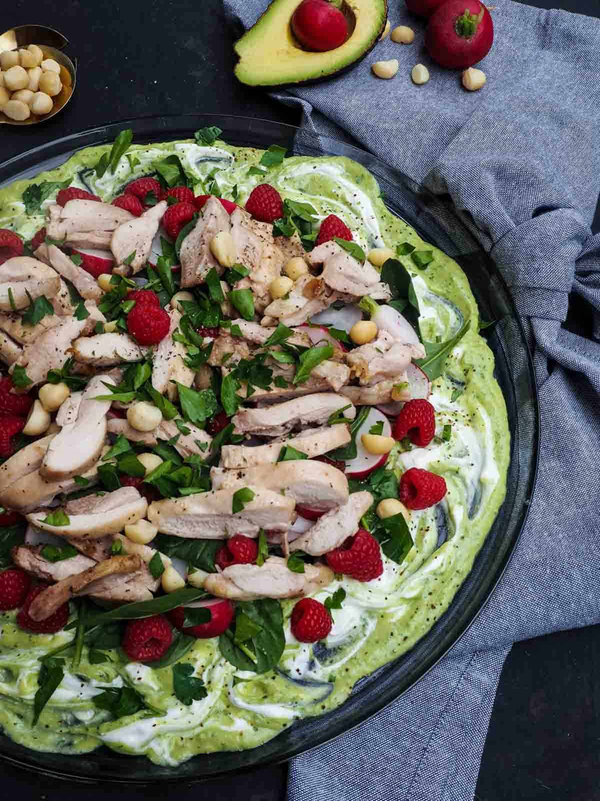 Low Carb Chicken Salad, No Mayo