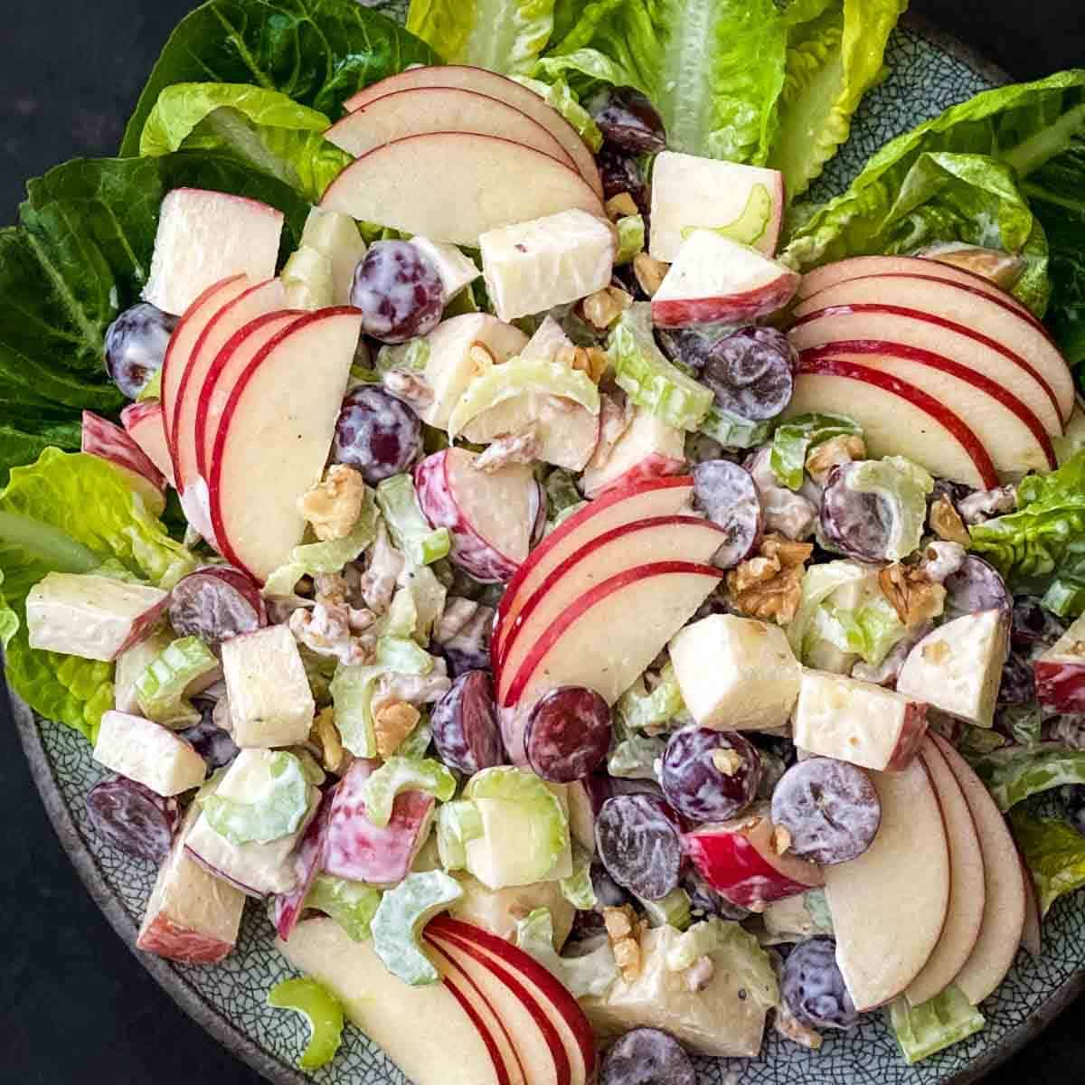 modern waldorf salad dressing Waldorf Salad