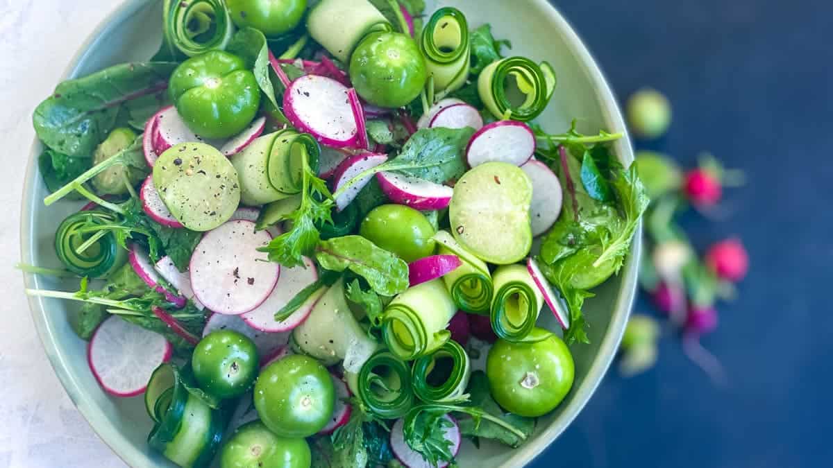Radish and Tomatillo Salad | The Sidesmith