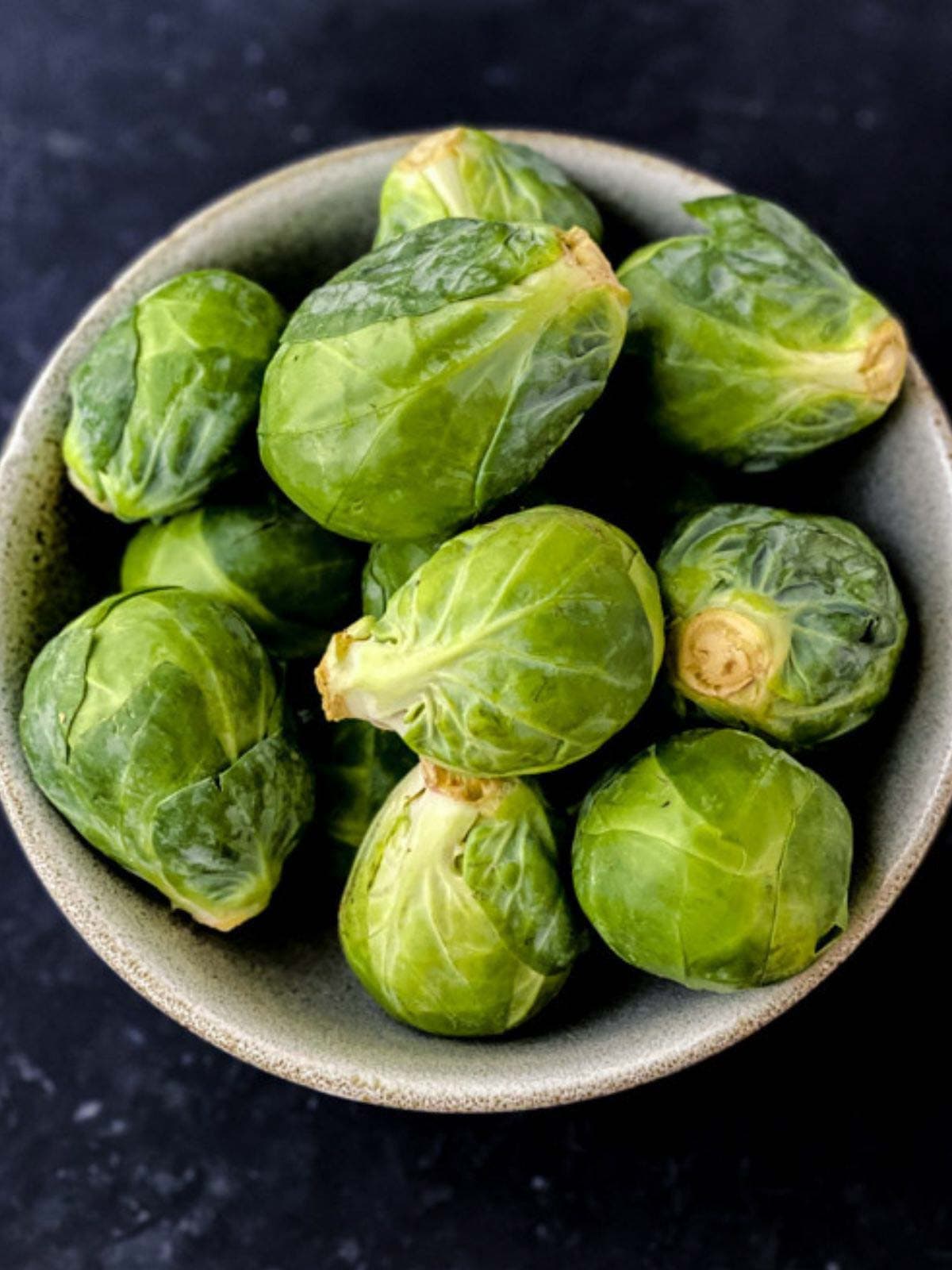 Bowls of Brussels sprouts