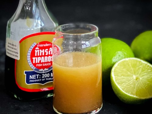 fish sauce lime juice brown sugar dressing Fish Sauce Lime Vinaigrette