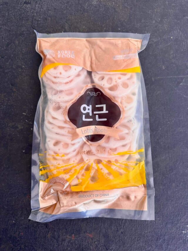 Korean Braised Lotus Roots - YeonGeun Jorim [연근조림] | The Sidesmith